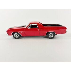 1970 Chevy El Camino SS 396 Red 1:24 Diecast Motor Max Muscle Car
